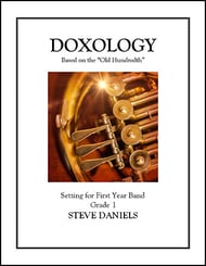 Doxology Concert Band sheet music cover Thumbnail
